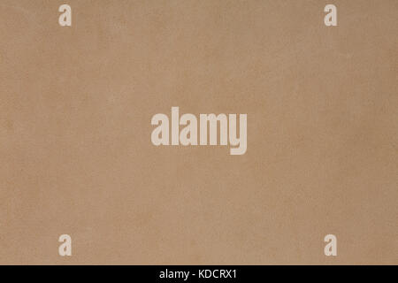 Light brown leather texture on macro. Stock Photo