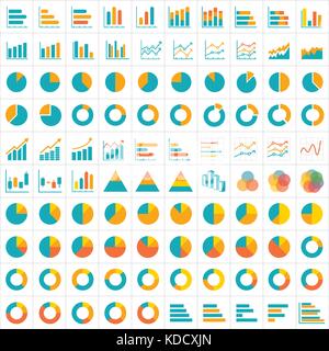 Pie chart circle graph 100 percent icon Stock Vector Image & Art - Alamy