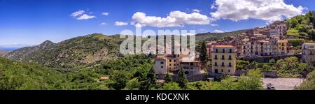 Novara di Sicilia, mountain village Sicily, Italy Stock Photo