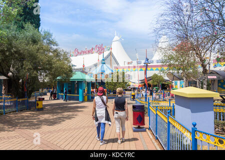 Fairground at Carnival City Casino & Entertainment World, Brakpan, East Rand, Greater Johannesberg, Gauteng, South Africa Stock Photo