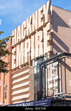 Hackney Empire Theatre, Mare Street, Hackney Central, London Borough of Hackney, Greater London, England, United Kingdom Stock Photo