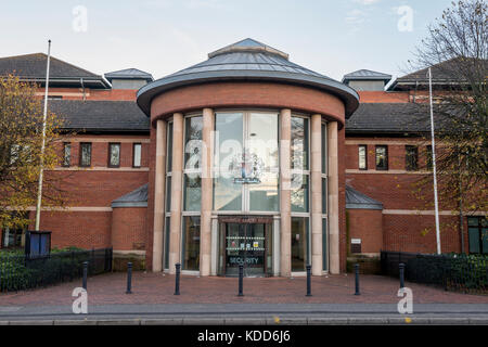 mansfield magistrates court outside alamy