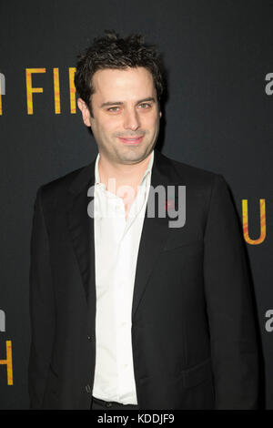 New York, NY - February 10, 2016: Luke Kirby attends Touched With Fire New York Premiere at Walter Reade Theater Stock Photo
