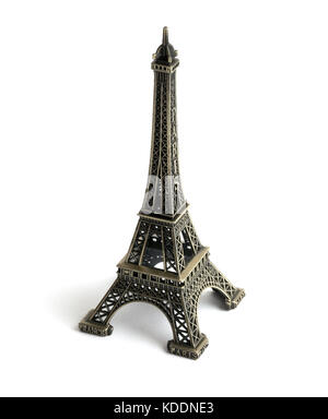 model of the Eiffel Tower Stock Photo