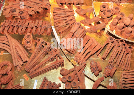 These rusty tools are actually made from chocolate. - Imgur