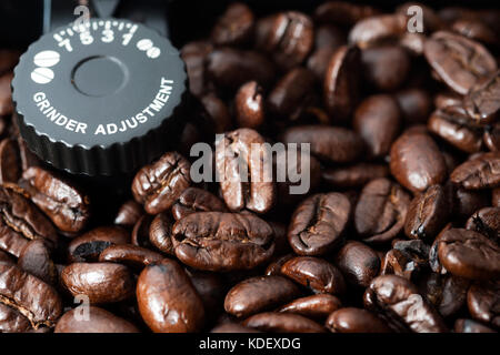 Guatemala Elephant coffee beans in a Delonghi bean to cup coffee