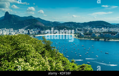 View of Rio De Janeiro, Brazil Stock Photo
