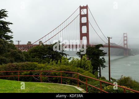 Golden Gate Bridge, California, America Stock Photo