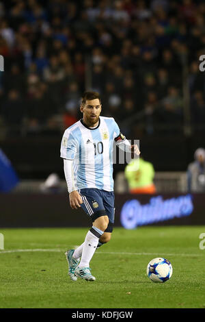 BUENOSA AIRES, ARGENTINA - SEPTEMBER 2017 - Lionel Messi Back Stock ...