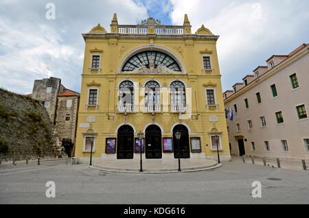 Croatian National Theatre in Split, Croatia Stock Photo