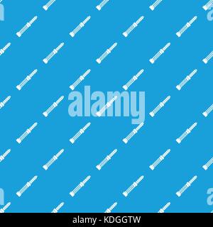 Mini electronic hookah pattern seamless blue Stock Vector