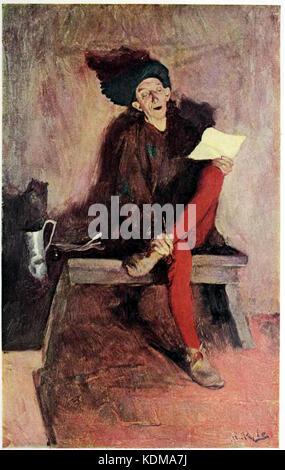 P708  Harper's Magazine, Oct 1904  In Necessity's Mortar Stock Photo