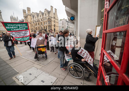 London, UK. 11th Sept, 2014.  Disabled People Against Cuts (DPAC) protest in London Credit:  Guy Corbishley/Alamy Live News Stock Photo