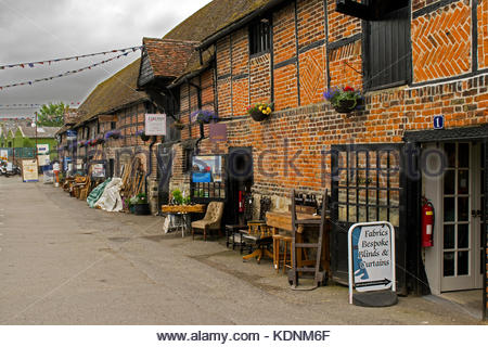 Antique Shop Standard Quay Faversham Kent UK Stock Photo, Royalty Free ...