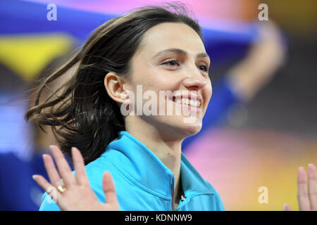 Mariya Lasitskene (Russia) - High Jump Women, Gold Medal. IAAF World Championships London 2017 Stock Photo