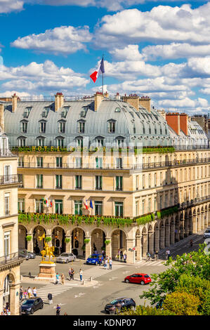 Rue de Rivoli in Paris, France Stock Photo