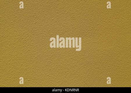 Goldenrod Colored Rough Concrete Wall, Front View for Background, Banner, Texture Stock Photo