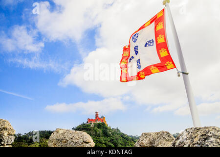 Pena National Palace Stock Photo