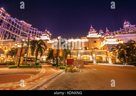 Galaxy Casino front parking Stock Photo