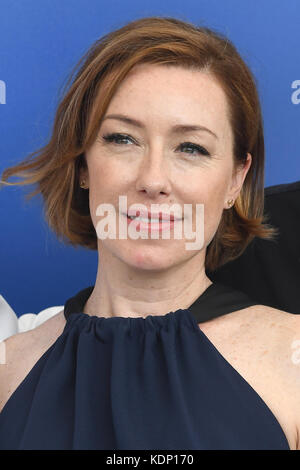 Molly Parker attends the photocall for Wormwood during the 74th Venice