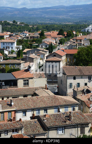 View from the castle of Carcassonne, France Stock Photo