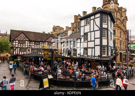 Shambles Square, Mnachester Stock Photo