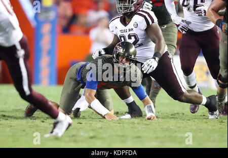 Florida quarterback Feleipe Franks looks for a receiver against Miami ...