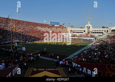 USC Trojans Football stadium The Coliseum Los Angeles California Stock ...