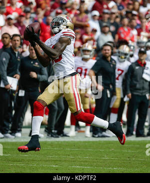 Landover, MD, USA. 15th Oct, 2017. San Francisco 49ers WR #19