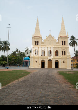 Santa Cruz Basilica, Kochi Stock Photo