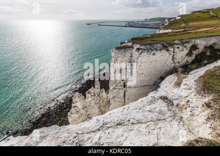 The White Cliffs of Dover Stock Photo