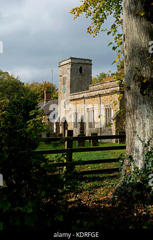 St. James Church, Nether Worton, Oxfordshire, England, UK Stock Photo