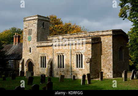 St. James Church, Nether Worton, Oxfordshire, England, UK Stock Photo