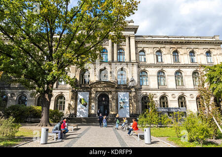 Facade of Berlin Museum of Natural History (Museum fur Naturkunde) Stock Photo