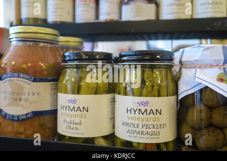 Gift Shop in the Rice Museum, Historic Georgetown, South Carolina, USA Stock Photo