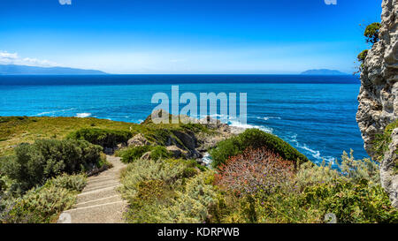 Cape Milazzo, nature reserve Piscina di Venere, Sicily, Italy, Tyrrhenian sea Stock Photo