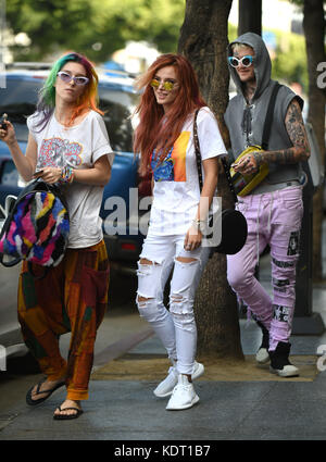 Bella Thorne meets Lil Peep to do some shopping in Hollywood Featuring