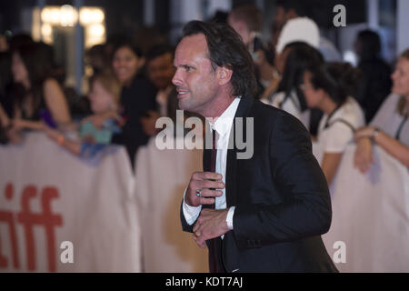 Directors and actors attend a premiere for 'Three Christs' at the  42nd Toronto International Film Festival (TIFF) in Toronto, Canada.  Featuring: Walton Goggins Where: Toronto, Canada When: 14 Sep 2017 Credit: Euan Cherry/WENN.com Stock Photo