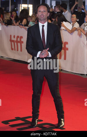 Directors and actors attend a premiere for 'Three Christs' at the  42nd Toronto International Film Festival (TIFF) in Toronto, Canada.  Featuring: Walton Goggins Where: Toronto, Canada When: 14 Sep 2017 Credit: Euan Cherry/WENN.com Stock Photo