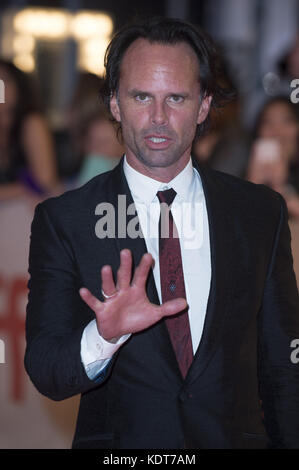 Directors and actors attend a premiere for 'Three Christs' at the  42nd Toronto International Film Festival (TIFF) in Toronto, Canada.  Featuring: Walton Goggins Where: Toronto, Canada When: 14 Sep 2017 Credit: Euan Cherry/WENN.com Stock Photo