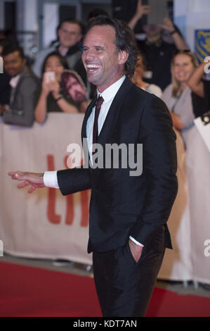 Directors and actors attend a premiere for 'Three Christs' at the  42nd Toronto International Film Festival (TIFF) in Toronto, Canada.  Featuring: Walton Goggins Where: Toronto, Canada When: 14 Sep 2017 Credit: Euan Cherry/WENN.com Stock Photo