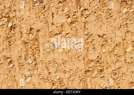 Single Beige Brick Background Stock Photo