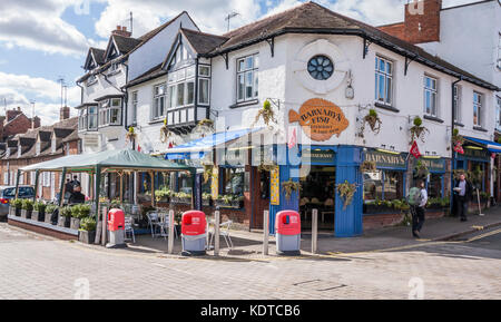 Barnabys Fish Restaurant,Stratford upon Avon,England,UK Stock Photo