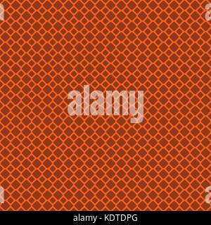 Brown and orange abstract grid pattern design - vector background Stock Vector
