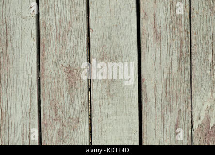 Bleached, Grey, Rough wooden Planking Background Stock Photo
