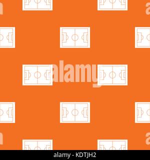 Soccer field pattern seamless Stock Vector