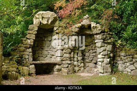 Old Wardour Castle, near Salisbury in Wiltshire, UK. Stock Photo