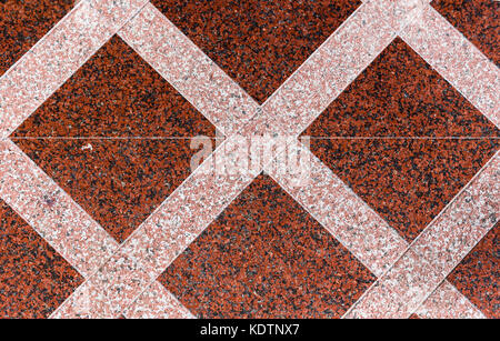 Marble or granite floor slabs for outside pavement flooring. Natural gray pavement stone texture for floor, wall or path. Traditional fence, court, ba Stock Photo