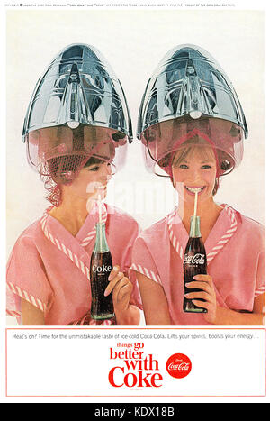 Coca cola bottle 1960s hi-res stock photography and images