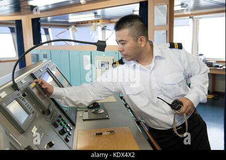 File:Officer of the watch aboard HMS Vanguard. MOD 45159466.jpg - Wikipedia